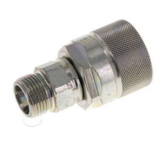 Steel DN 10 Hydraulic Coupling Plug 12 mm S Compression Ring ISO 14541/8434-1 D M28 x 2