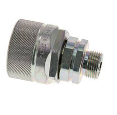 Steel DN 12.5 Hydraulic Coupling Plug 12 mm S Compression Ring ISO 14541/8434-1 D M36 x 2