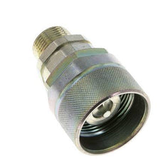 Steel DN 12.5 Hydraulic Coupling Plug 14 mm S Compression Ring ISO 14541/8434-1 D M36 x 2