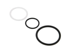 PTFE/NBR Seals Set for ISO 14541 Hydraulic Coupling (M 36 x 2 and 42 mm) [5 Pieces]