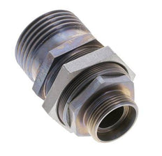 Steel Hydraulic Coupling Socket 28 mm L Cutting Ring ISO 14540/8434-1 D M54 x 4