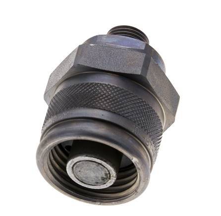 Steel Hydraulic Coupling Plug 10 mm L Cutting Ring ISO 14540/8434-1 D M32 x 3