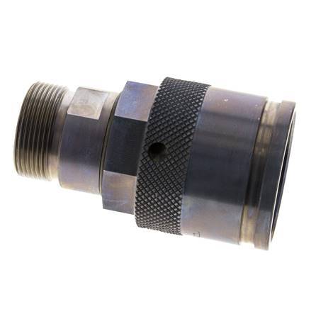 Steel Hydraulic Coupling Plug 30 mm S Cutting Ring ISO 14540/8434-1 D M54 x 4
