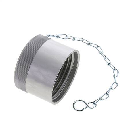 32 mm Aluminum Dust Protection Cap For Coupling socket with Chain