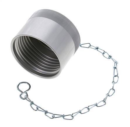 32 mm Aluminum Dust Protection Cap For Coupling socket with Chain