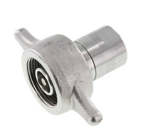 Steel EDBRO Screw Couplings G 3/4 inch Female Threads Loose Half D 44.5 mm
