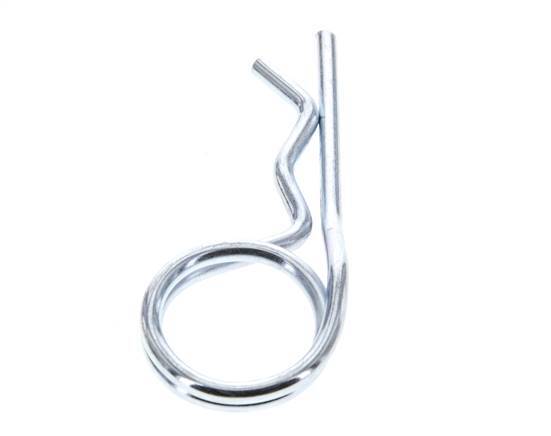 Sandblast Coupling 3 mm Safety Clip DIN 11024 [10 Pieces]