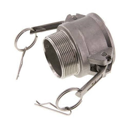 Camlock DN 50 (2'') Stainless Steel Coupling R 2'' Male Thread Type B MIL-C-27487
