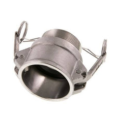 Camlock DN 50 (2'') Stainless Steel Coupling R 2'' Male Thread Type B MIL-C-27487