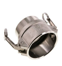 Camlock DN 75 (3'') Stainless Steel Coupling R 3'' Male Thread Type B MIL-C-27487
