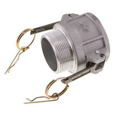 Camlock DN 50 (2'') Aluminium Coupling R 2'' Male Thread Type B MIL-C-27487