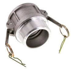 Camlock DN 60 (2 1/2'') Aluminium Coupling R 2 1/2'' Male Thread Type B MIL-C-27487