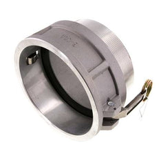 Camlock DN 140 (6'') Aluminium Coupling R 6'' Male Thread Type B MIL-C-27487