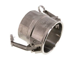 Camlock DN 75 (3'') Stainless Steel Coupling Rp 3'' Female Thread Type D MIL-C-27487