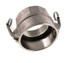 Camlock DN 140 (6'') Stainless Steel Coupling Rp 6'' Female Thread Type D MIL-C-27487