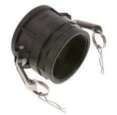 Camlock DN 75 (3'') Polypropylene Coupling Rp 3'' Female Thread Type D MIL-C-27487