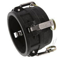 Camlock DN 90 (4'') Polypropylene Coupling Rp 4'' Female Thread Type D MIL-C-27487