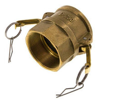 Camlock DN 60 (2 1/2'') Brass Coupling Rp 2 1/2'' Female Thread Type D MIL-C-27487