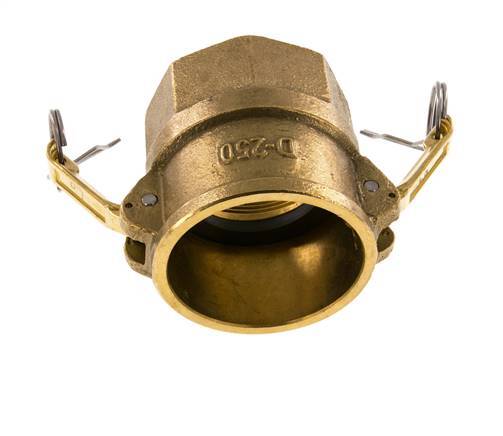 Camlock DN 60 (2 1/2'') Brass Coupling Rp 2 1/2'' Female Thread Type D MIL-C-27487