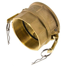 Camlock DN 90 (4'') Brass Coupling Rp 4'' Female Thread Type D MIL-C-27487