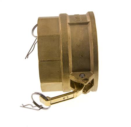 Camlock DN 120 (5'') Brass Coupling Rp 5'' Female Thread Type D MIL-C-27487