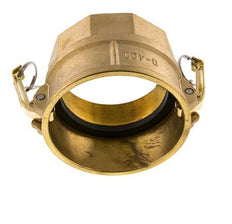 Camlock DN 120 (5'') Brass Coupling Rp 5'' Female Thread Type D MIL-C-27487
