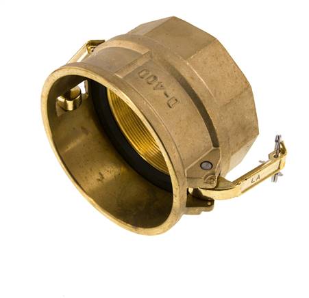 Camlock DN 140 (6'') Brass Coupling Rp 6'' Female Thread Type D MIL-C-27487