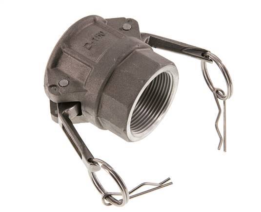 Camlock DN 40 (1 1/2'') Aluminium Coupling Rp 1 1/2'' Female Thread Type D MIL-C-27487