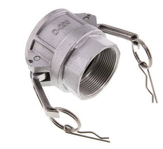 Camlock DN 50 (2'') Aluminium Coupling Rp 2'' Female Thread Type D MIL-C-27487