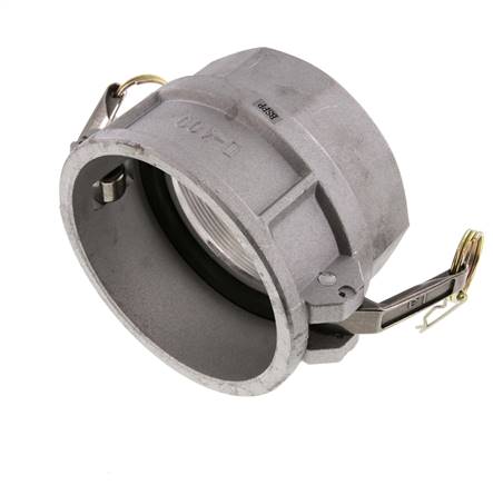 Camlock DN 120 (5'') Aluminium Coupling Rp 5'' Female Thread Type D MIL-C-27487