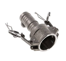 Camlock DN 25 (1'') Stainless Steel Coupling Hose Pillar (25 mm) Type C MIL-C-27487