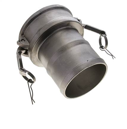 Camlock DN 120 (5'') Stainless Steel Coupling Hose Pillar (127 mm) Type C MIL-C-27487