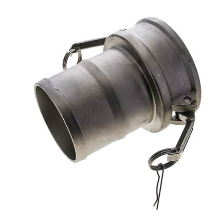 Camlock DN 140 (6'') Stainless Steel Coupling Hose Pillar (150 mm) Type C MIL-C-27487