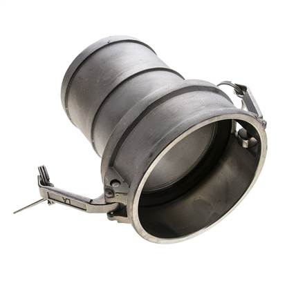 Camlock DN 140 (6'') Stainless Steel Coupling Hose Pillar (150 mm) Type C MIL-C-27487