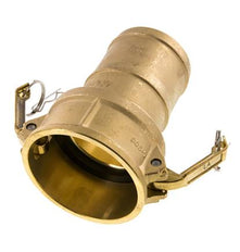 Camlock DN 90 (4'') Brass Coupling Hose Pillar (100 mm) Type C MIL-C-27487
