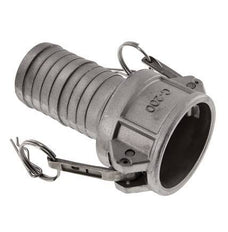 Camlock DN 50 (2'') Aluminium Coupling Hose Pillar (50 mm) Type C MIL-C-27487