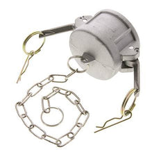 Camlock DN 50 (2'') Aluminium Coupling End Cap Type DC MIL-C-27487