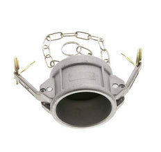 Camlock DN 50 (2'') Aluminium Coupling End Cap Type DC MIL-C-27487