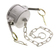 Camlock DN 50 (2'') Aluminium Coupling End Cap Type DC MIL-C-27487