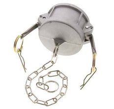 Camlock DN 60 (2 1/2'') Aluminium Coupling End Cap Type DC MIL-C-27487