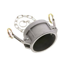 Camlock DN 60 (2 1/2'') Aluminium Coupling End Cap Type DC MIL-C-27487