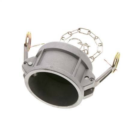 Camlock DN 60 (2 1/2'') Aluminium Coupling End Cap Type DC MIL-C-27487