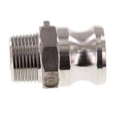 Camlock DN 20 (3/4'') Stainless Steel Coupling R 3/4'' Male Thread Type F MIL-C-27487