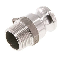 Camlock DN 25 (1'') Stainless Steel Coupling R 1'' Male Thread Type F MIL-C-27487