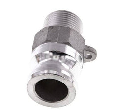 Camlock DN 20 (3/4'') Aluminium Coupling R 3/4'' Male Thread Type F MIL-C-27487
