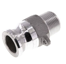 Camlock DN 20 (3/4'') Aluminium Coupling R 3/4'' Male Thread Type F MIL-C-27487