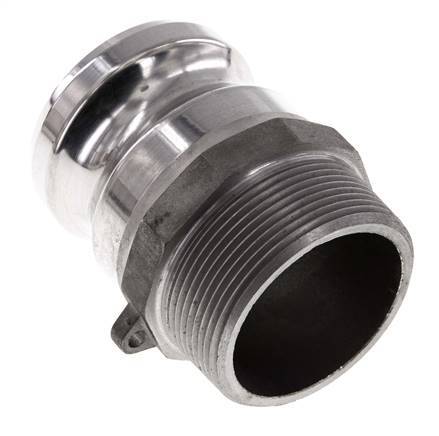 Camlock DN 50 (2'') Aluminium Coupling R 2'' Male Thread Type F MIL-C-27487