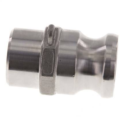 Camlock DN 25 (1'') Stainless Steel Coupling Weld End (33.7 mm) Type F (AS) MIL-C-27487
