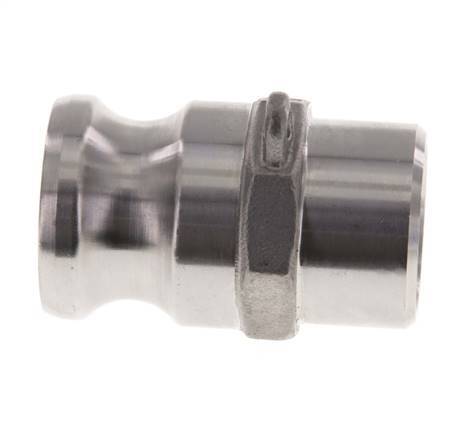 Camlock DN 25 (1'') Stainless Steel Coupling Weld End (33.7 mm) Type F (AS) MIL-C-27487