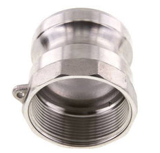 Camlock DN 50 (2'') Stainless Steel Coupling Rp 2'' Female Thread Type A MIL-C-27487